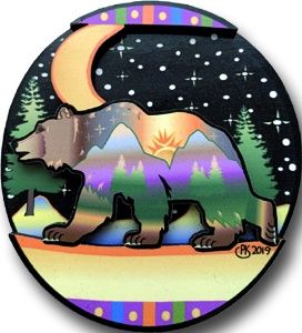 Moonlite Grizzly Magnet