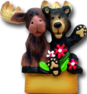 Moosebeary Friends Magnet