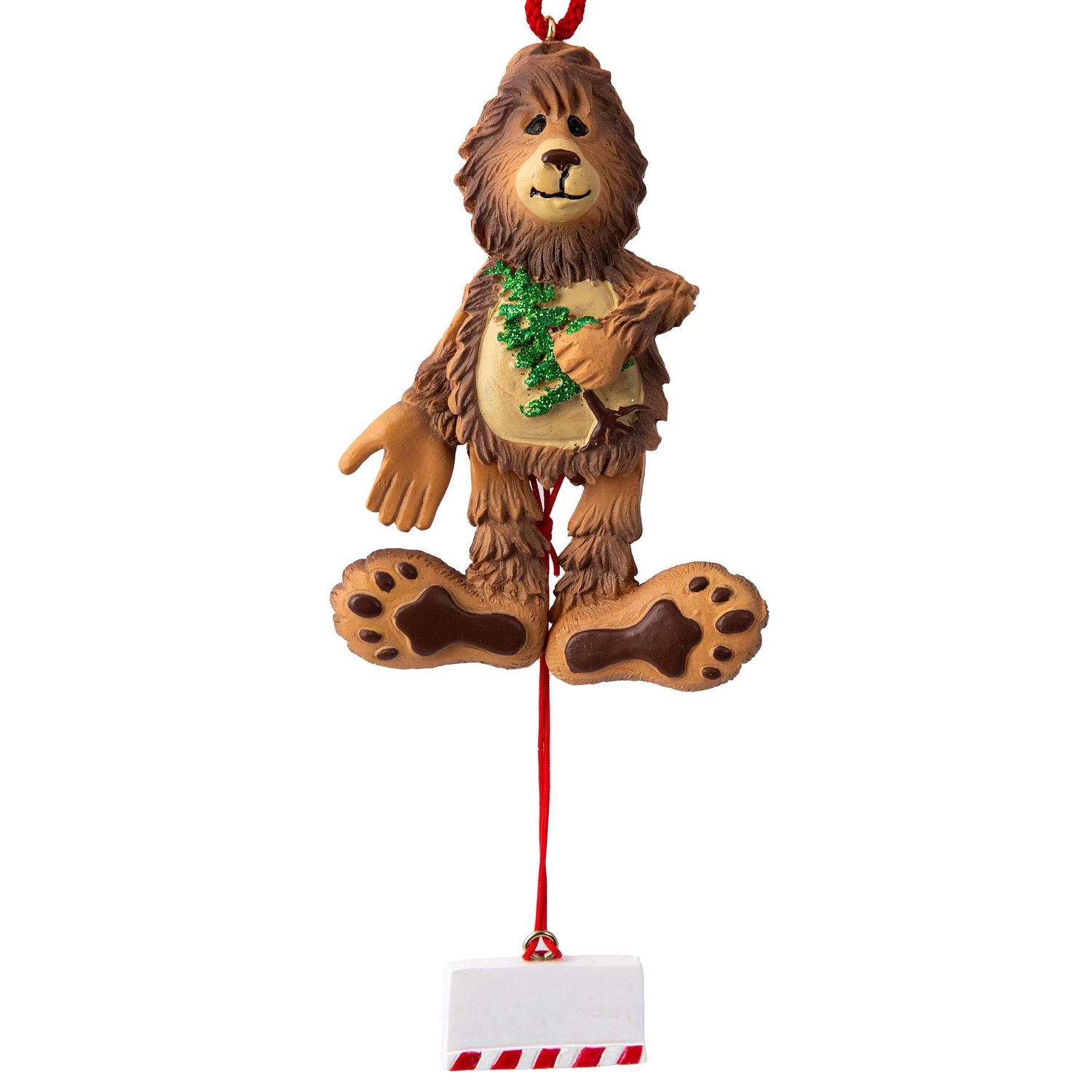 Bigfoot Pull String Ornament