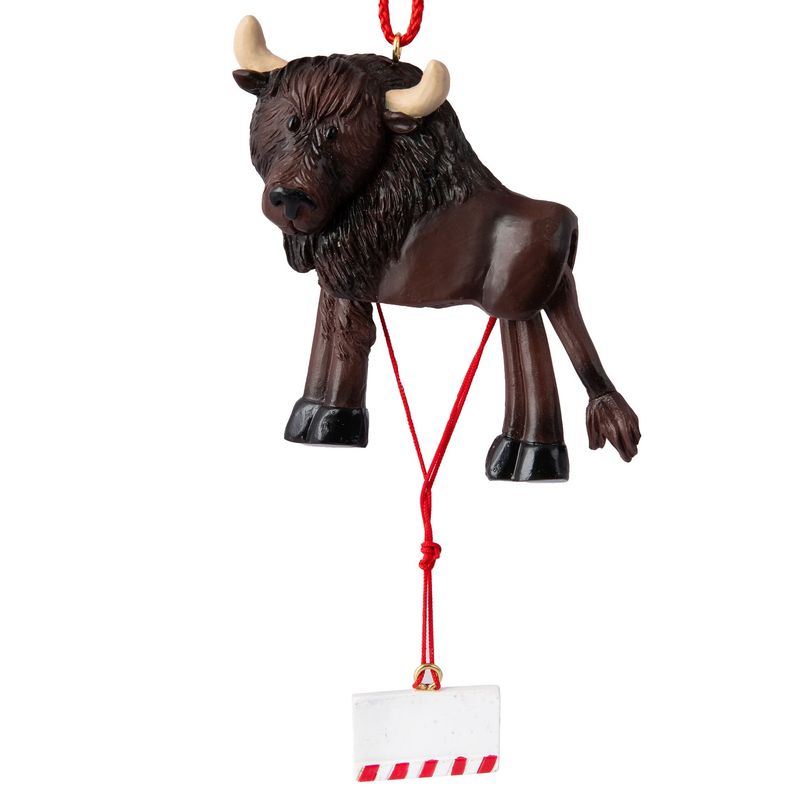 Buffalo B Pull String Ornament