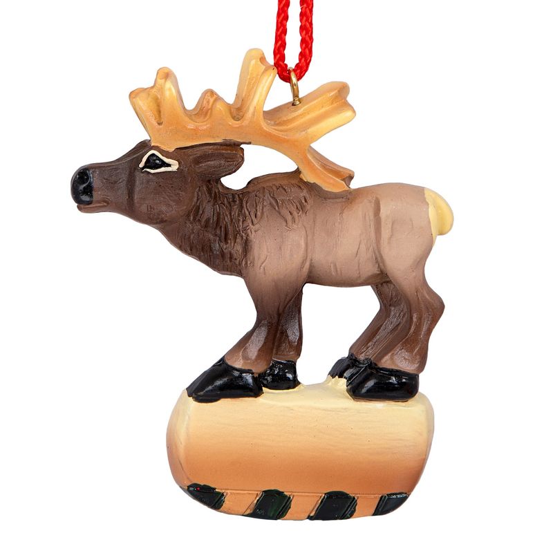 Elk Tracks Ornament