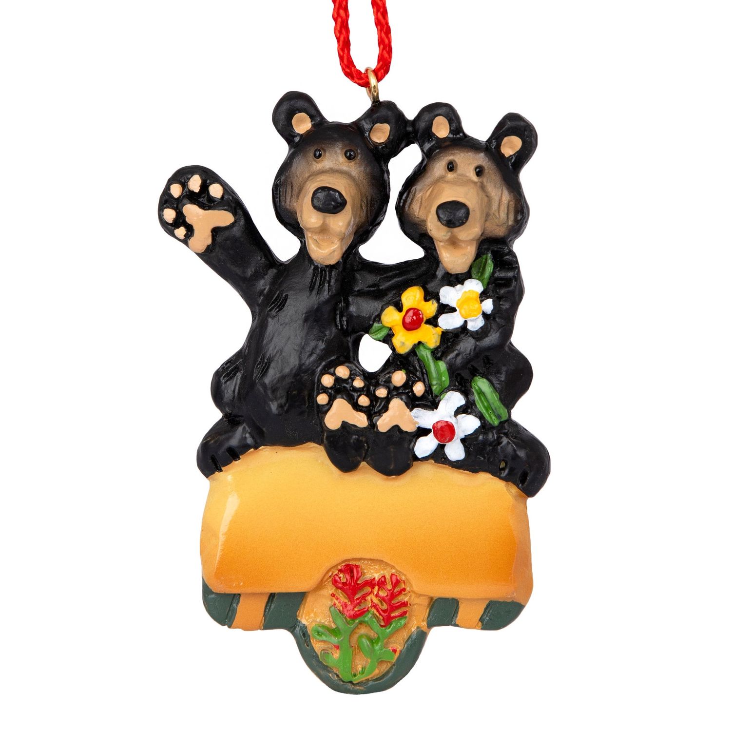 Bear Tracks Ornament