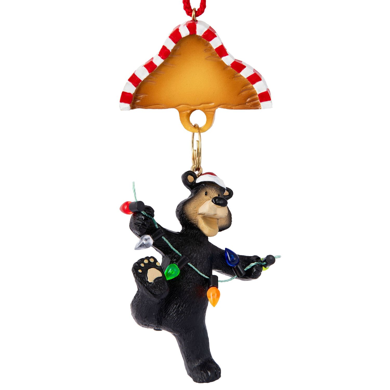 Dancing Christmas Bear Ornament