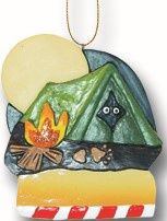 Camp Tent  Ornament