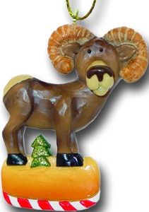 Bighorn Flatback Ornament