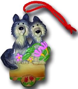 Wolf Tracks Ornaments