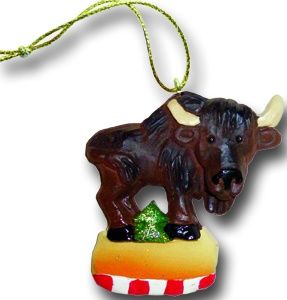 Buffalo/Flatback Ornament