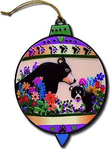 Flower Bearies Ornament