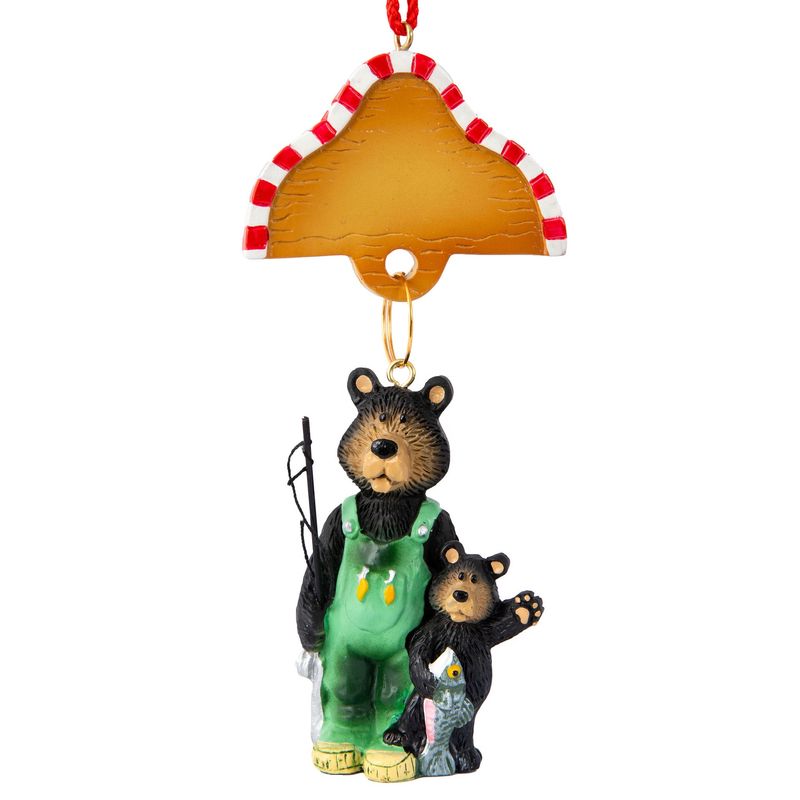 Fishing Bears Ornament