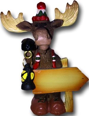J. B. Hiking Figurine