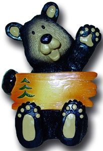 Yodee U Bear Figurine