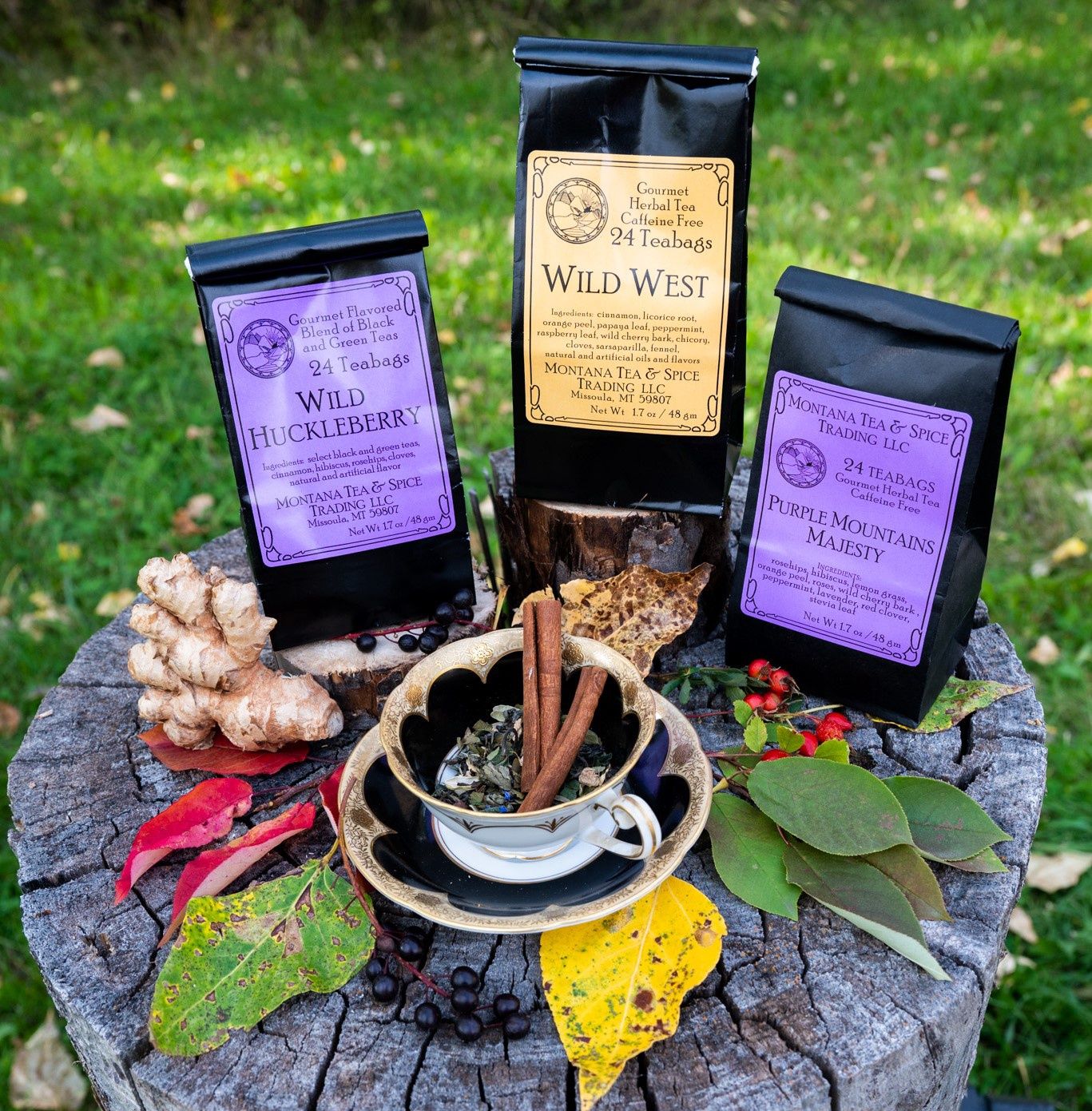 Wild Huckleberry Tea - Bags