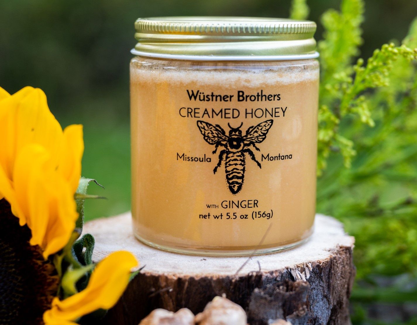 Ginger Creamed Honey