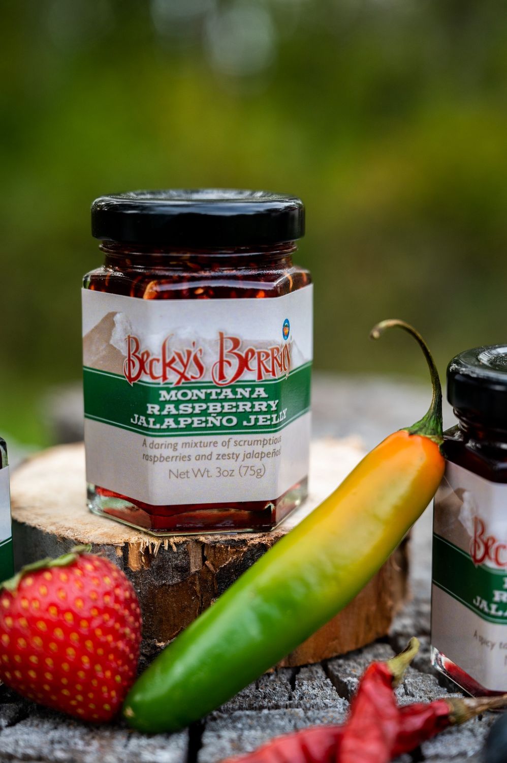 Montana Raspberry Jalapeno Jam, Size: 3oz