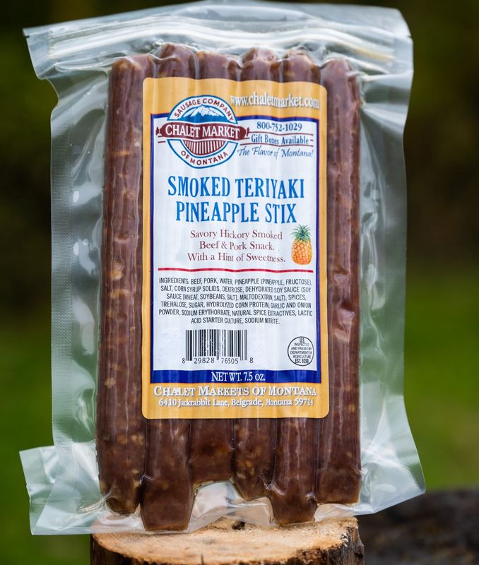 Beef Teriyaki Pineapple Stix