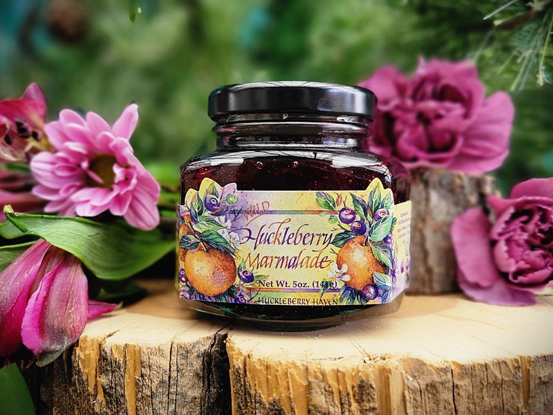 Huckleberry Marmalade 5 oz