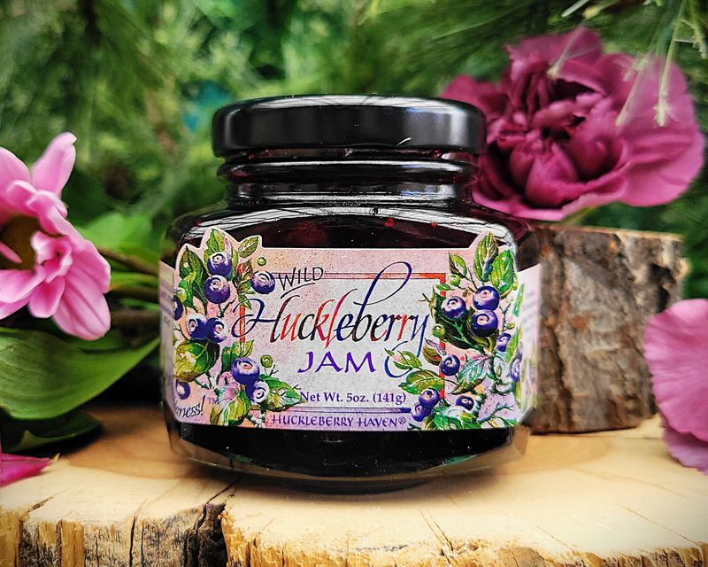 Wild Huckleberry Jam 5oz