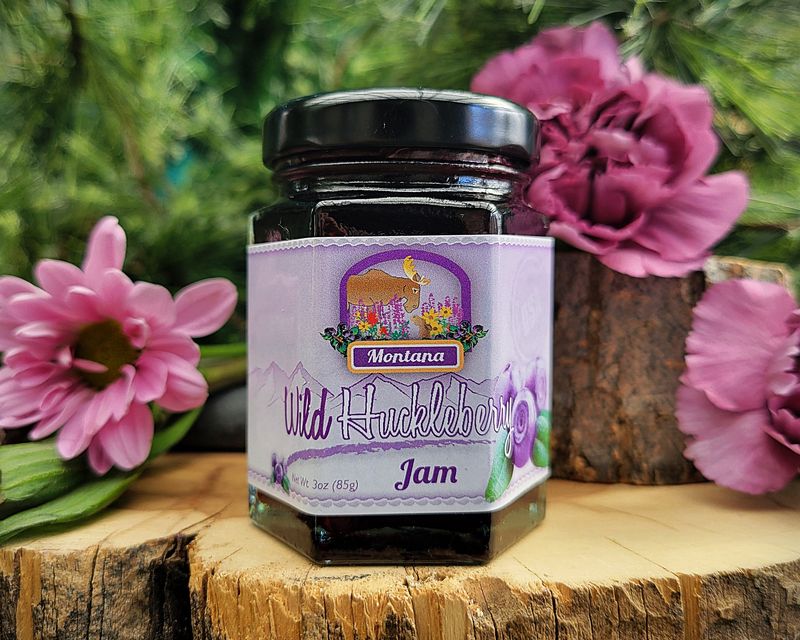 Wild Huckleberry Jam 3 oz