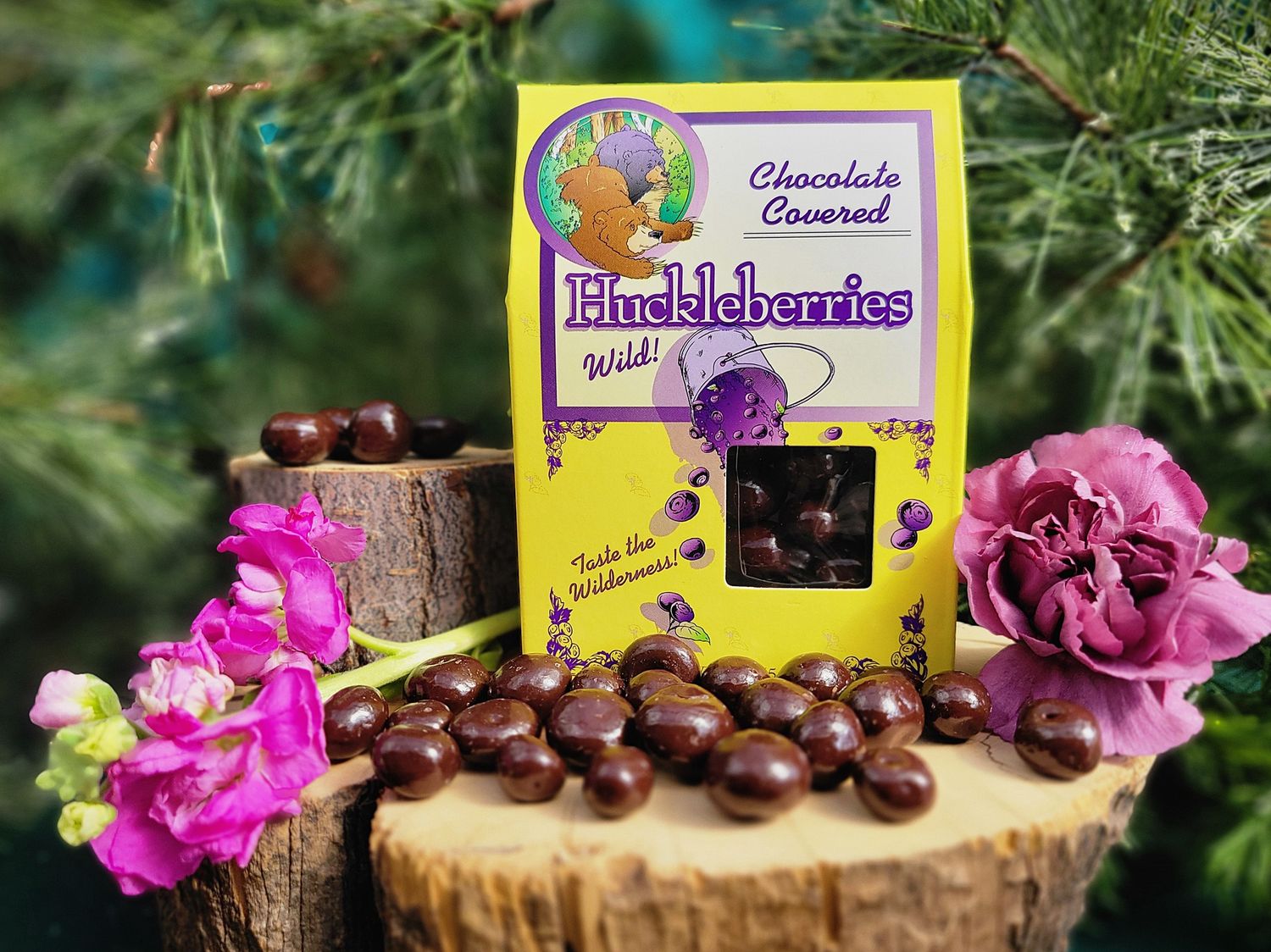 Chocolate Covered Huckleberries