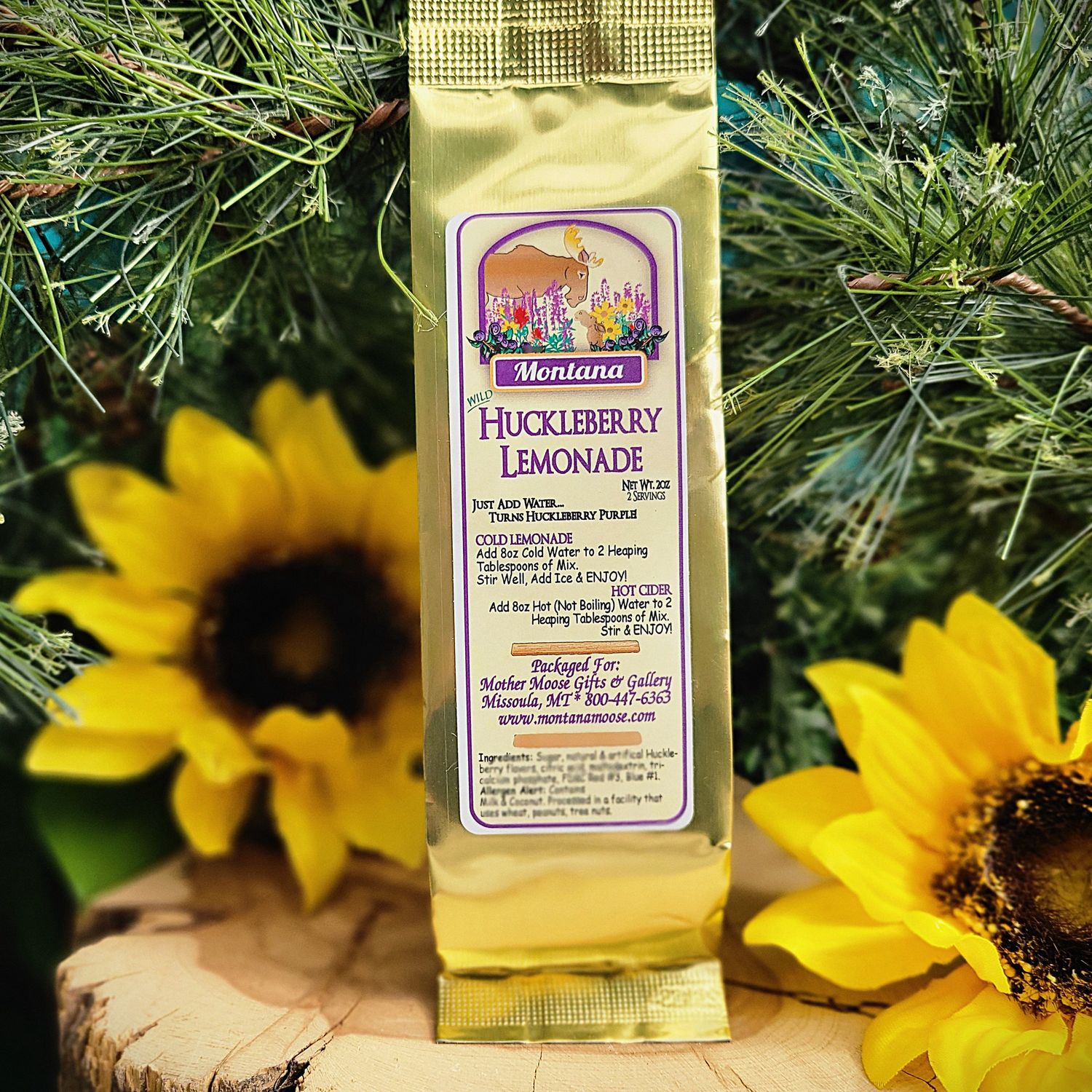 Huck Lemonade Mix 2oz