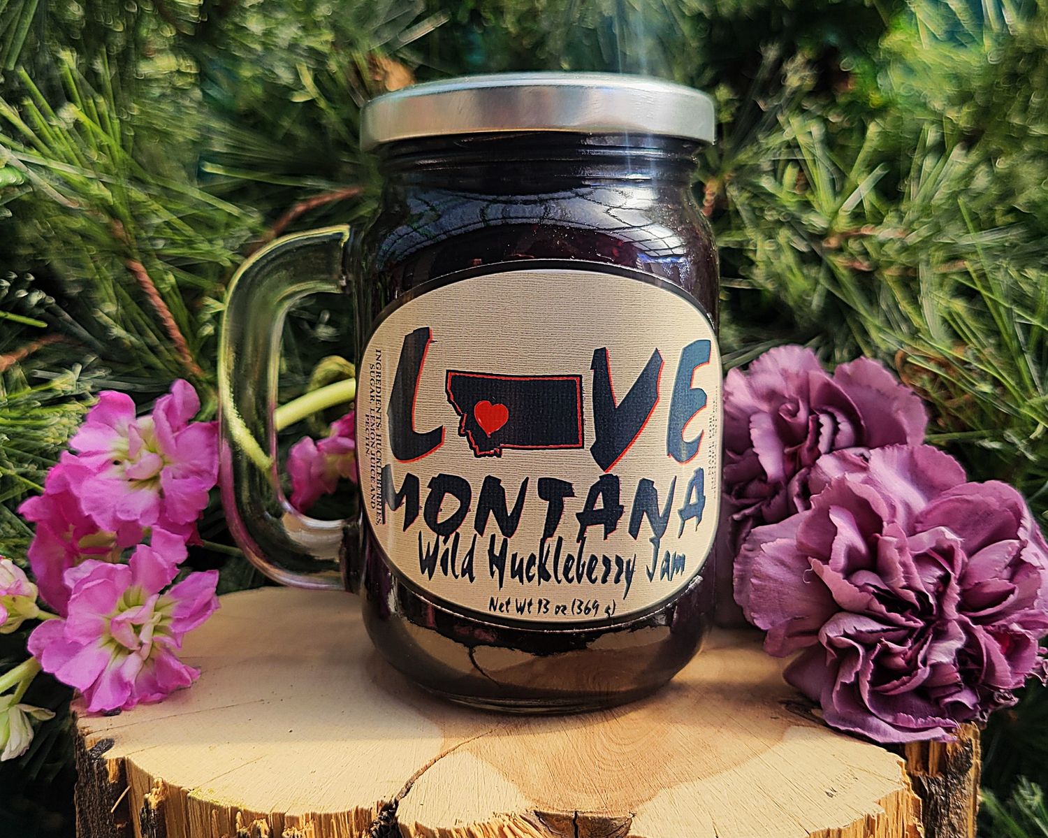 Huckleberry Jam 13oz