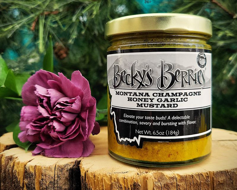 Montana Champagne Honey Garlic Mustard