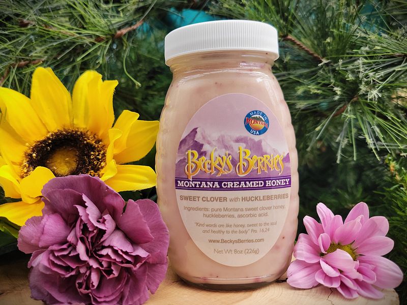 Huckleberry Creamed Honey