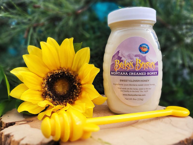 Sweet Clover Creamed Honey