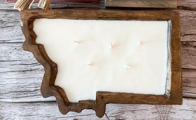 Montana Dough Bowl Candle-MT Sunrise