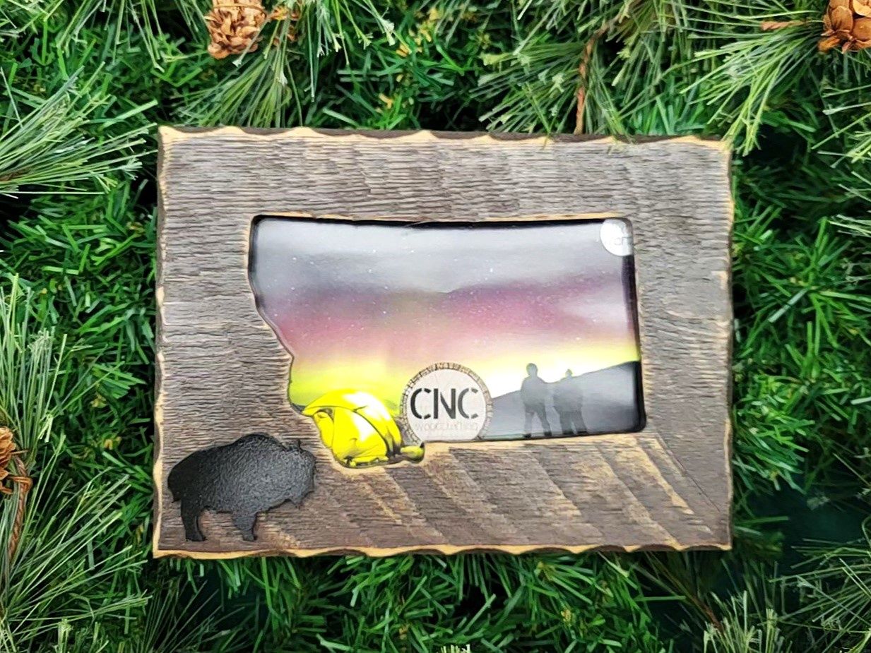 4x6  Brown Bison Frame