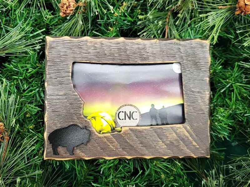 4x6  Brown Bison Frame