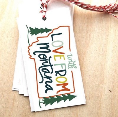 Love From MT Gift Tag