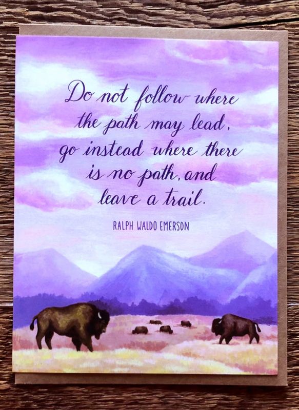 Emerson Quote Card