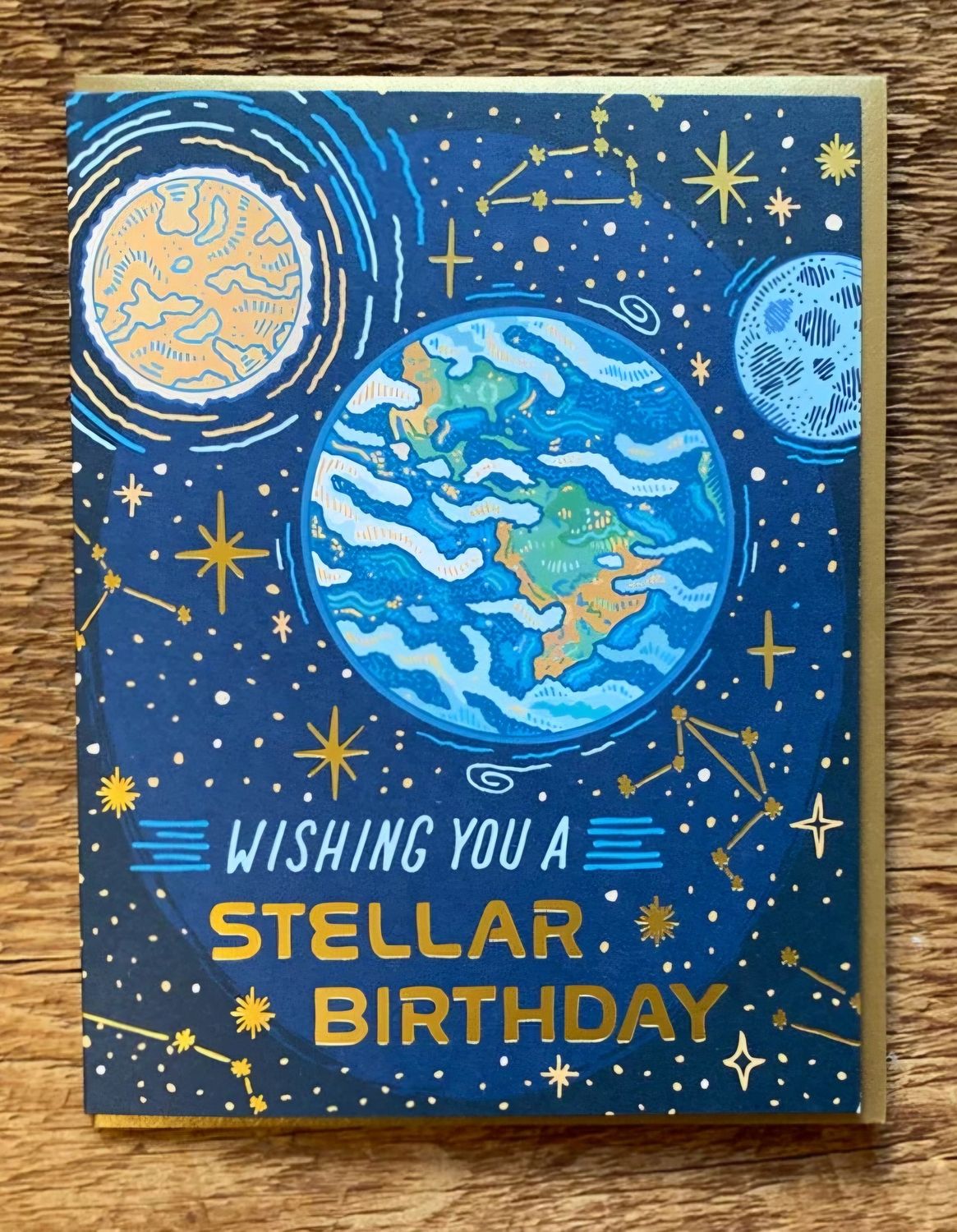 Stellar Birthday Card