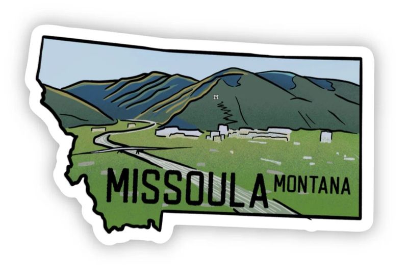 Missoula MT Sticker