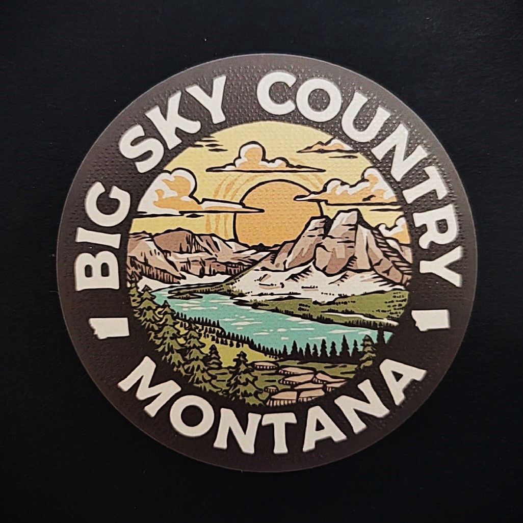 Big Sky Country MT Sticker