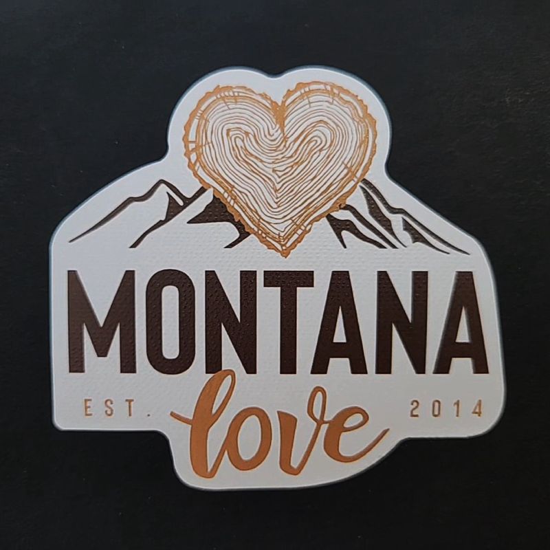 Montana LOVE Sticker