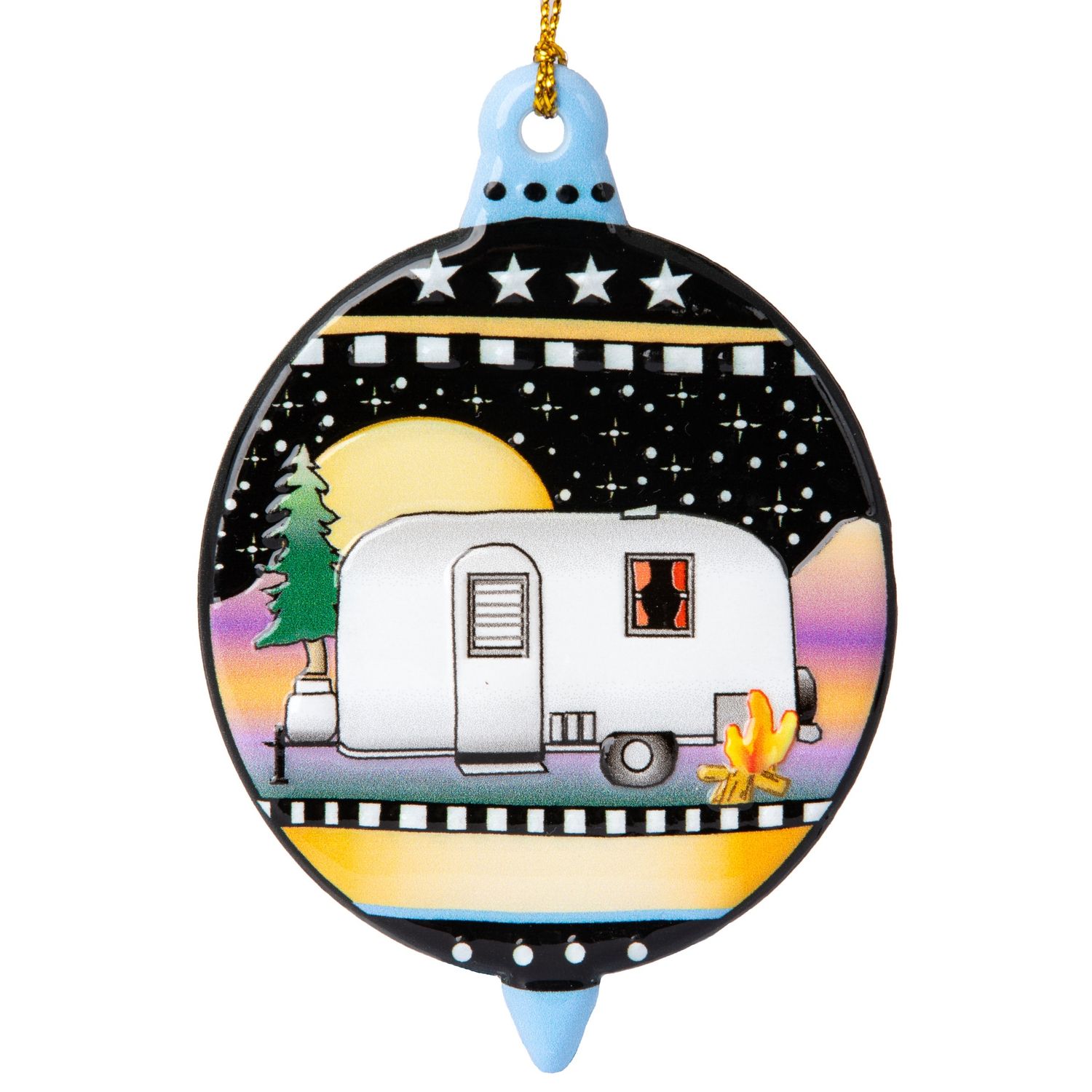 Airstream Camper Ornament