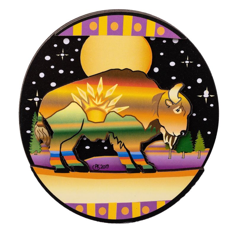 Moonlite Buffalo Magnet
