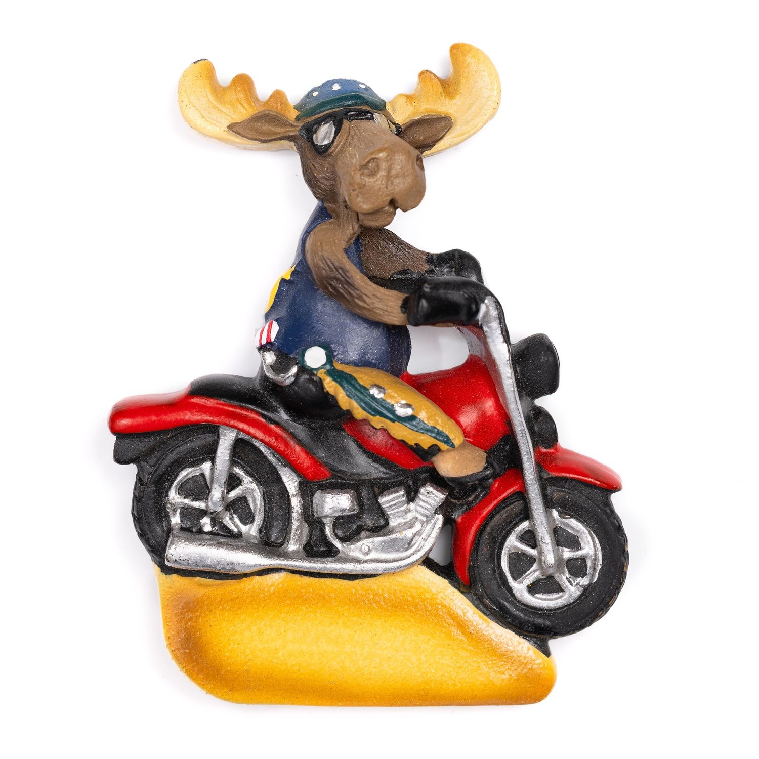 Mo-Cycle Moose Magnet