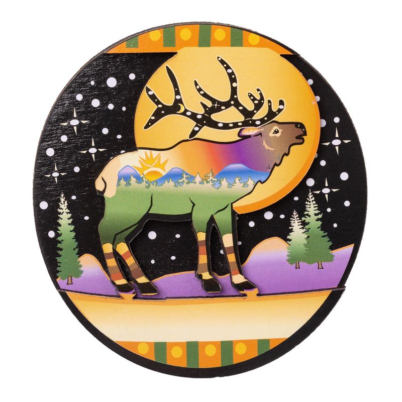 Moonlite Elk Magnet