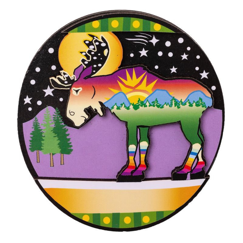 Moonlite Moose Magnet