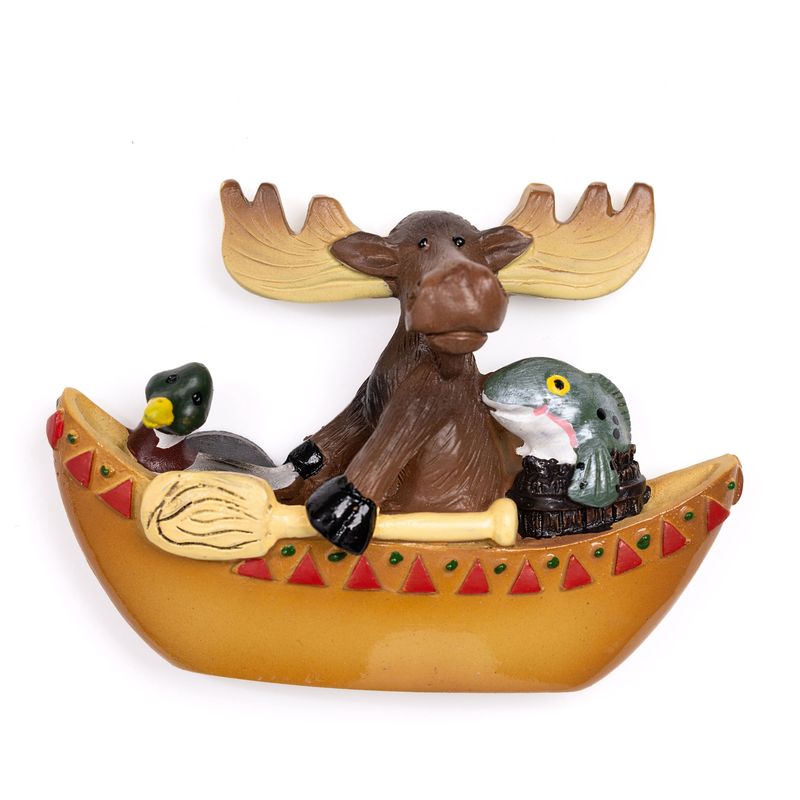 Warren Canoe Moose Magnet
