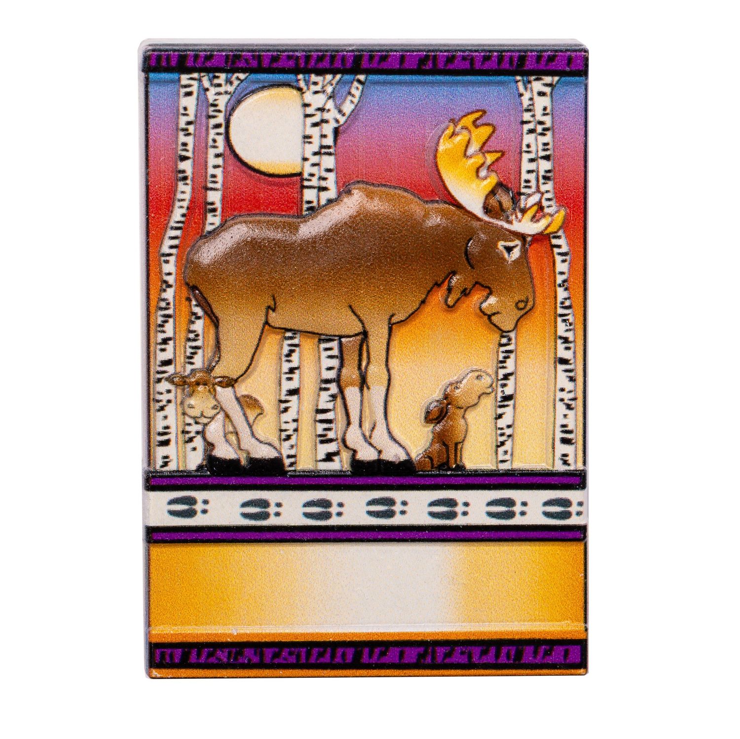 Summer Moose   Magnet