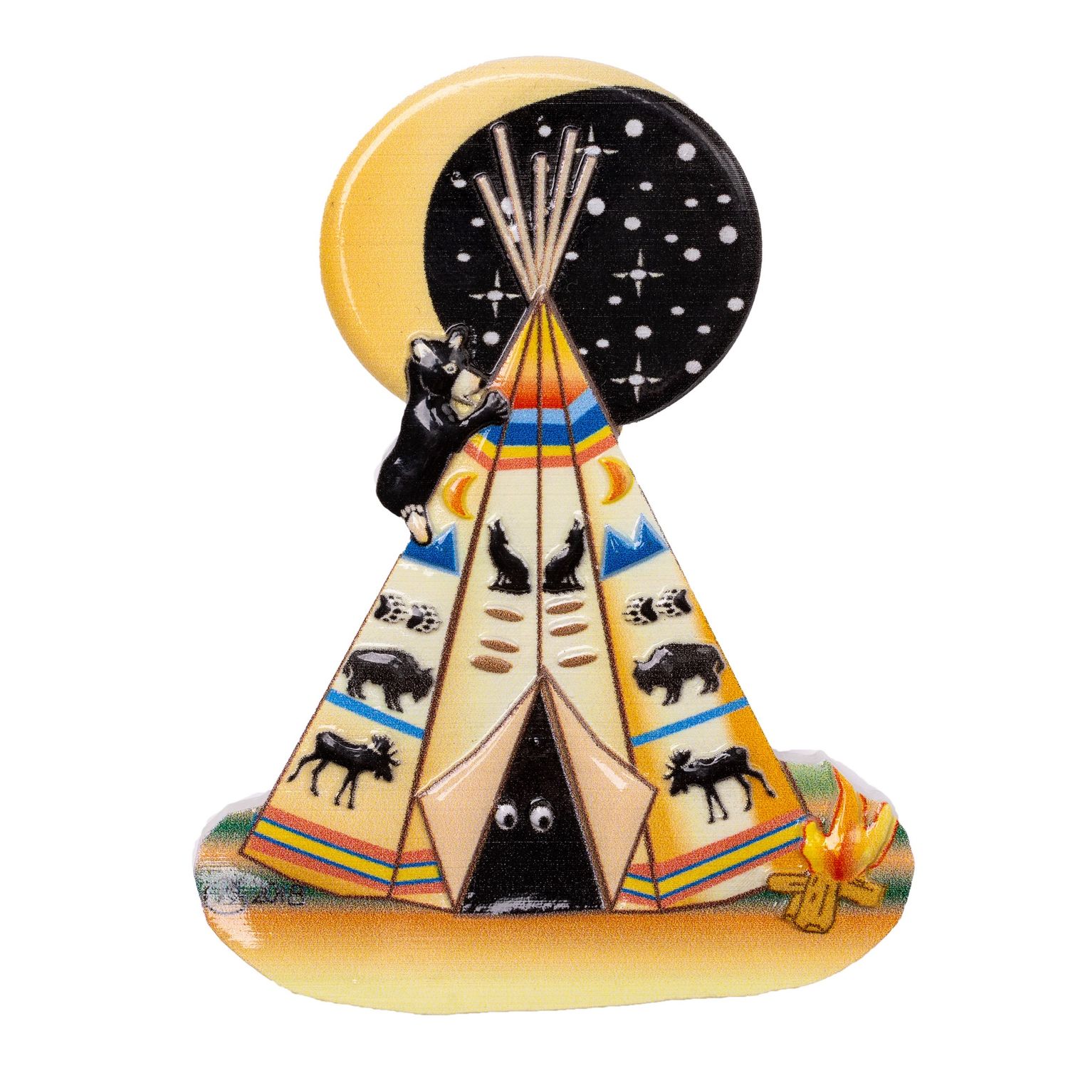 Sneeky Peeky Teepee Magnet