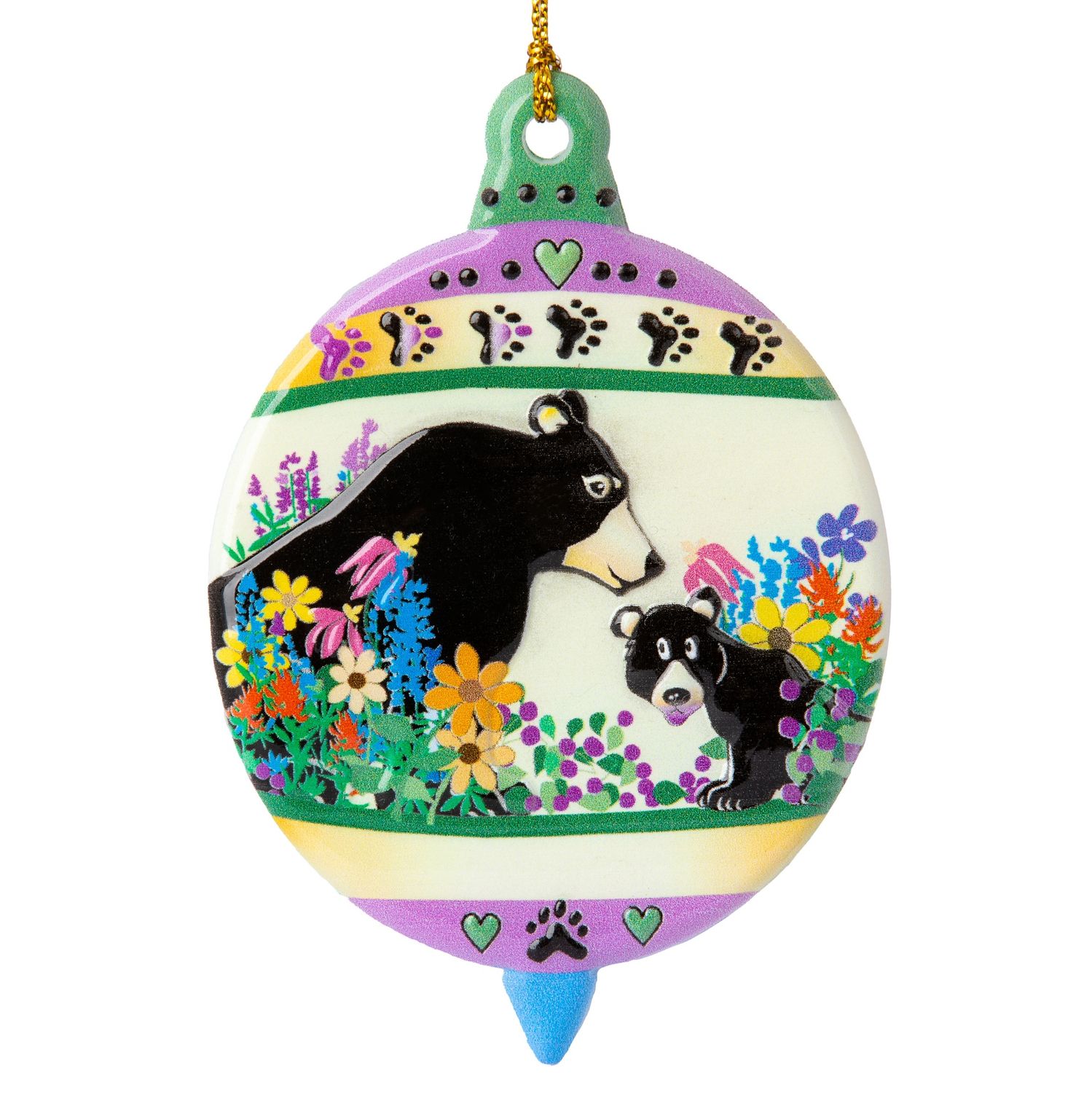 Flower Bearies Ornament