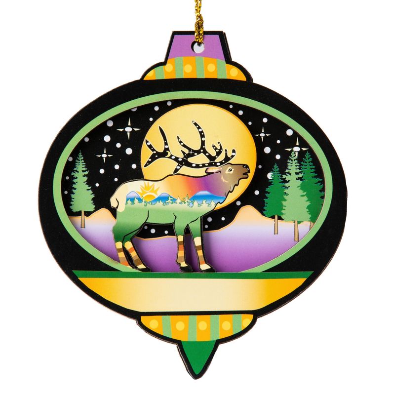 Moonlite Elk Ornament