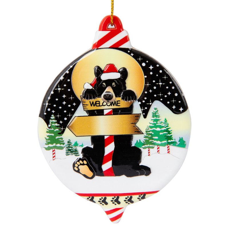 North Pole Bear Ornament