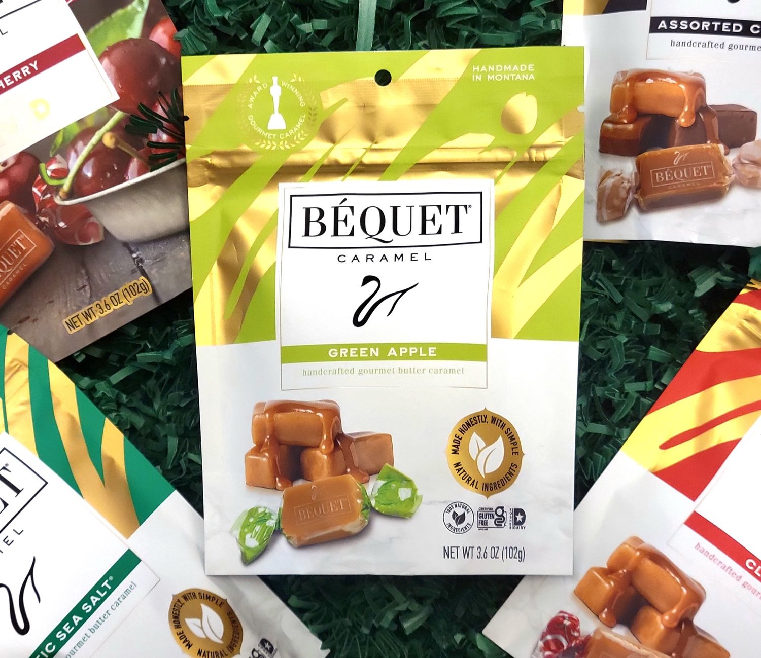 Green Apple Caramels 3.6oz