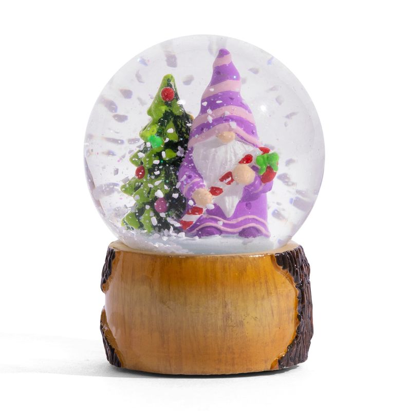 Xmas Gnome Snow Globe 45mm